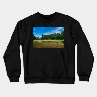 Buckingham Palace vista  from St James Park Crewneck Sweatshirt